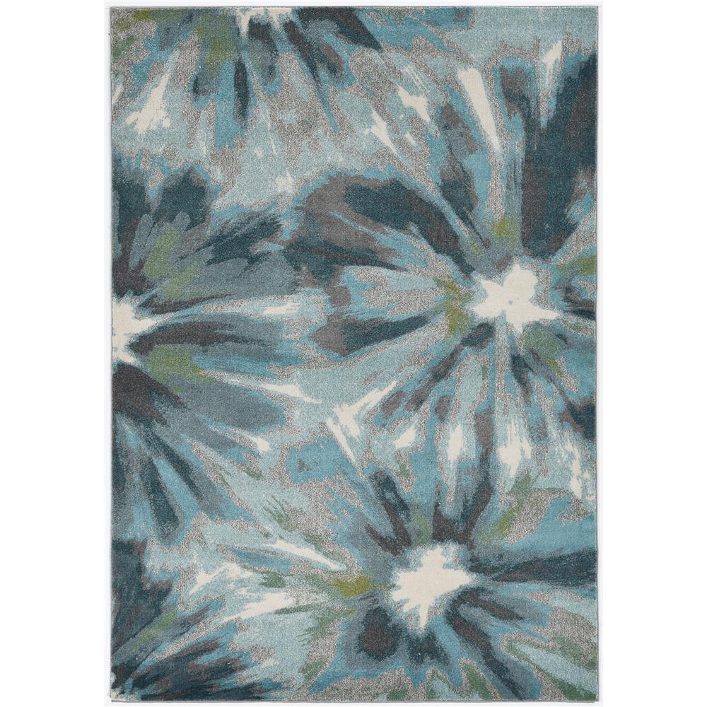 KAS 6264 Stella 3 Ft. 3 In. X 4 Ft. 11 In. Rectangle Rug in Teal